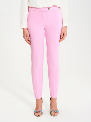 Pantaloni Skinny in Tessuto Tecnico