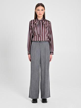 Pantaloni Grigi Ampi