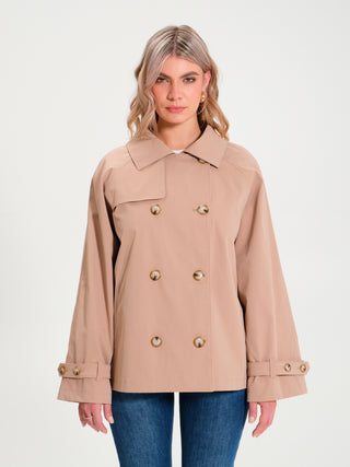Trench Corto Doppiopetto