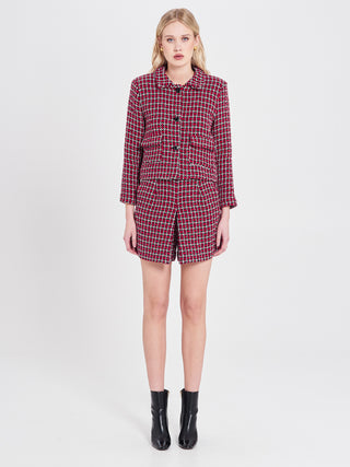 Giacca Corta Holiday Tweed