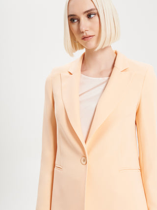 Giacca ad Un Bottone in Tessuto Tecnico