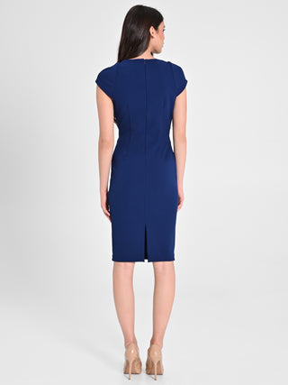 Tubino con scollo Drappeggiato