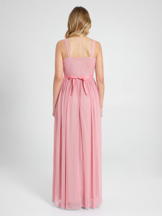 Abito in Tulle Rosa Antico