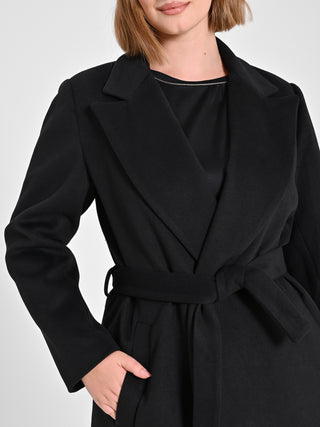 Cappotto Curvy Nero