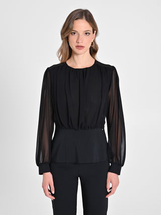 Blusa in Georgette