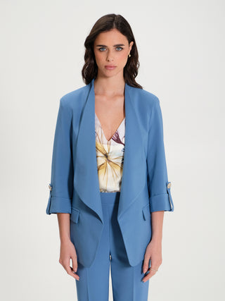 Giacca Aperta con Maxi Rever