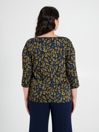 Blusa Curvy Animalier