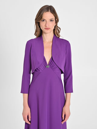 Coprispalle in Cady Viola Melanzana