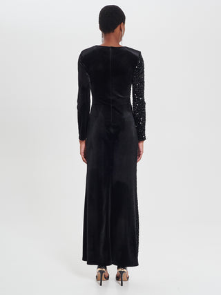 AbitoNero Velluto & Paillettes