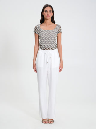 Pantaloni in misto Viscosa