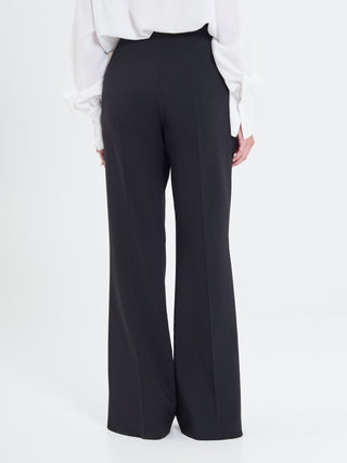 Pantaloni Curvy Fibbia Geometrica