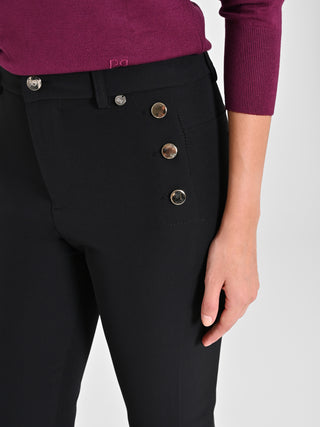 Pantaloni Skinny Neri