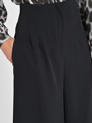 Pantaloni Wide Leg Neri