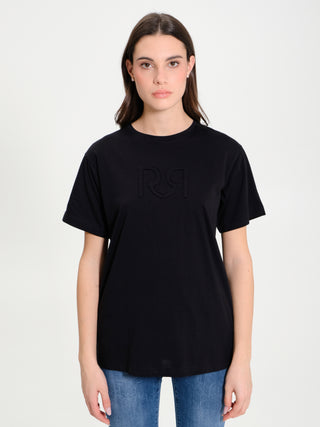 T-shirt con Logo RR 100% Cotone