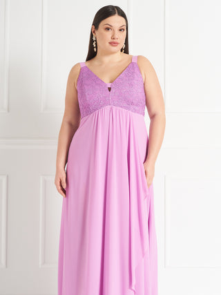 Abito Rinascimento Curvy atelier Pizzo Glitter