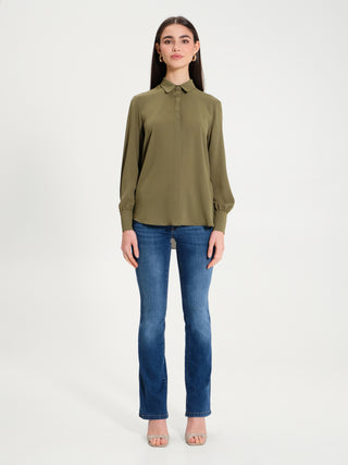 Camicia Scatoletta in Raso