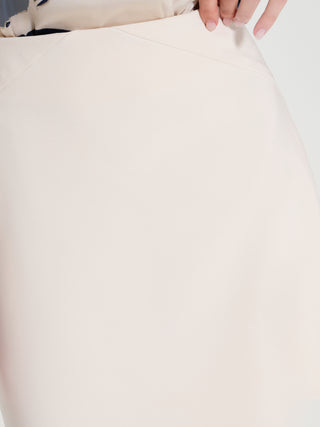 Minigonna ad A in Tessuto Tecnico