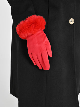 Guanti effetto Daino Rossi