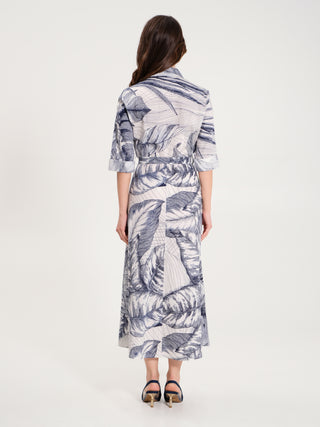 Chemisier stampa Botanica