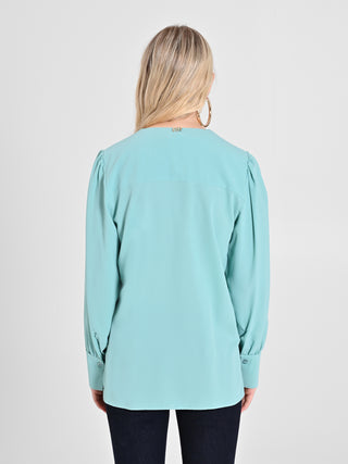 Blusa color Verde Menta