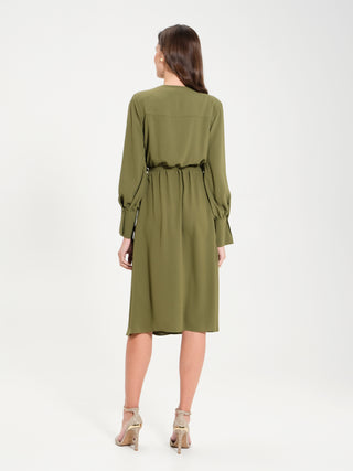 Abito Chemisier in Raso