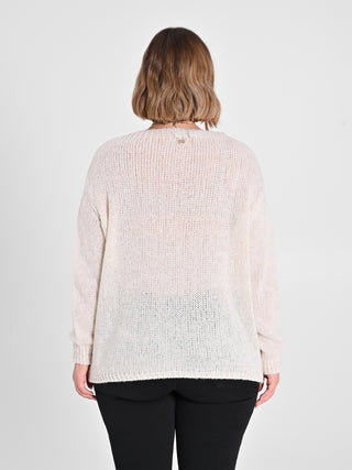 Maglioncino Curvy Bianco