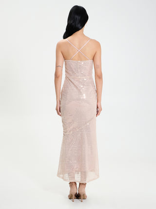 Abito Lungo Paillettes