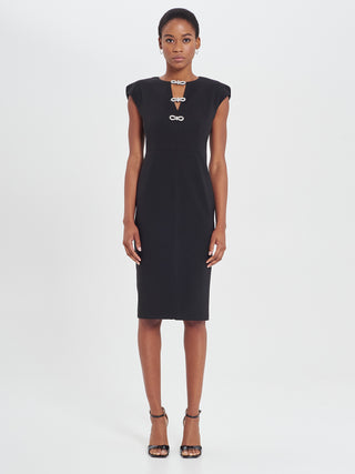 Tubino Nero Glam Bows