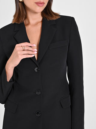 Giacca sfiancata Nera