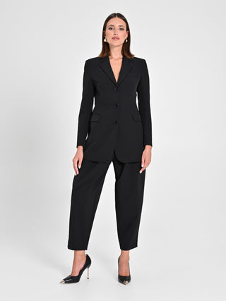 Giacca sfiancata Nera