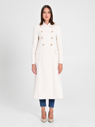 Cappotto Lungo Bianco