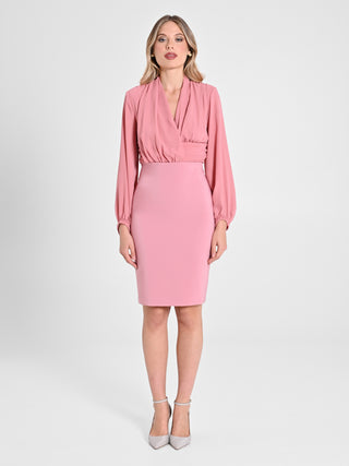 Tubino intrecciato Rosa Antico