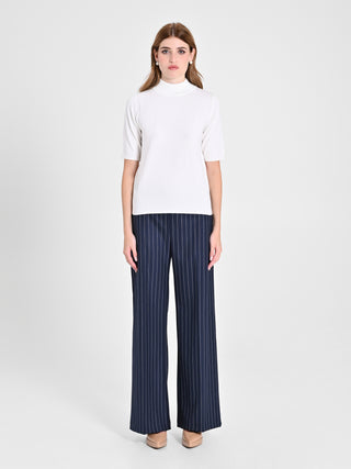 Lupetto Mezza Manica Bianco