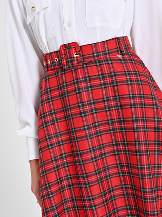 Gonna Midi in Tartan