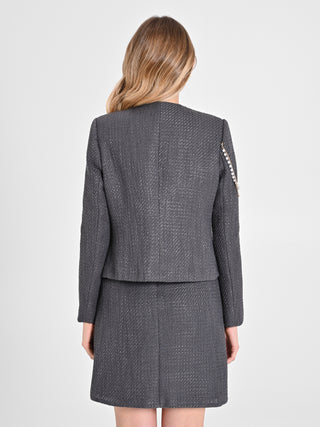 Giacca Corta in Tweed