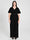 Tuta Curvy con Cintura Nero