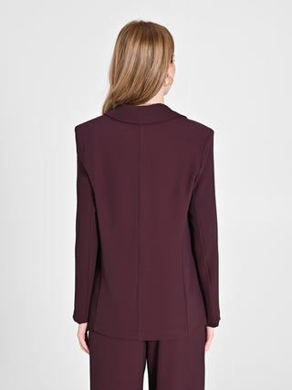 Giacca color Melanzana