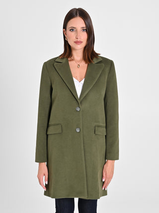 Cappotto Medio Verde Militare