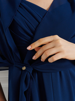 Stola con Anello in Georgette