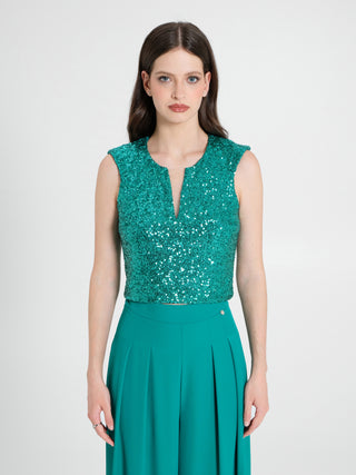 Top Paillettes