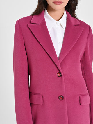 Cappotto Medio Bordeaux