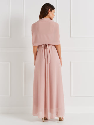 Stola con Anello in Georgette