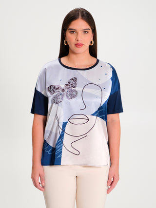 Blusa Curvy Farfalla