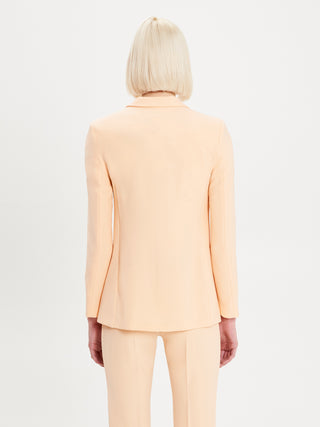 Giacca ad Un Bottone in Tessuto Tecnico