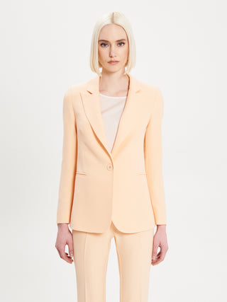 Giacca ad Un Bottone in Tessuto Tecnico