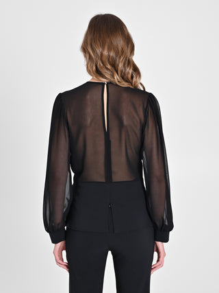 Blusa in Georgette