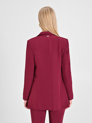 Giacca Doppiopetto Bordeaux