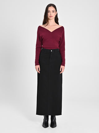 Gonna Lunga in Denim