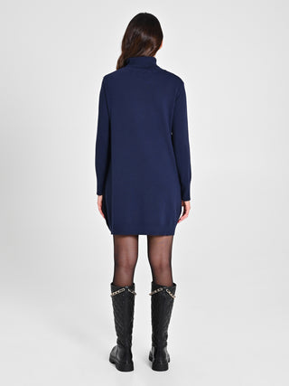 Abito Blu Navy in Maglia Ecotec®