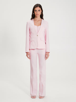 Giacca Monobottone in Gabardina